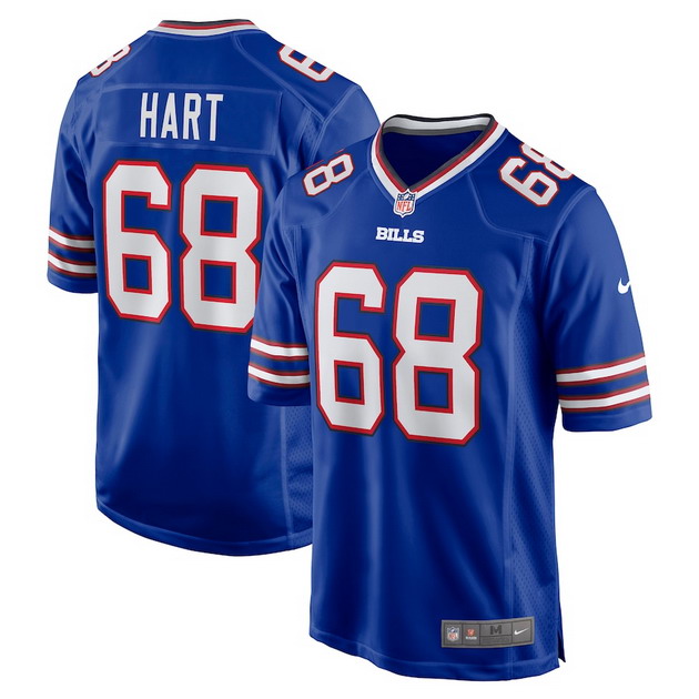 mens nike bobby hart royal buffalo bills game jersey